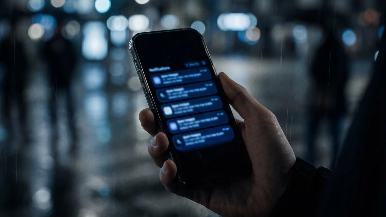 Recurring payment notifications stacking on a phone
